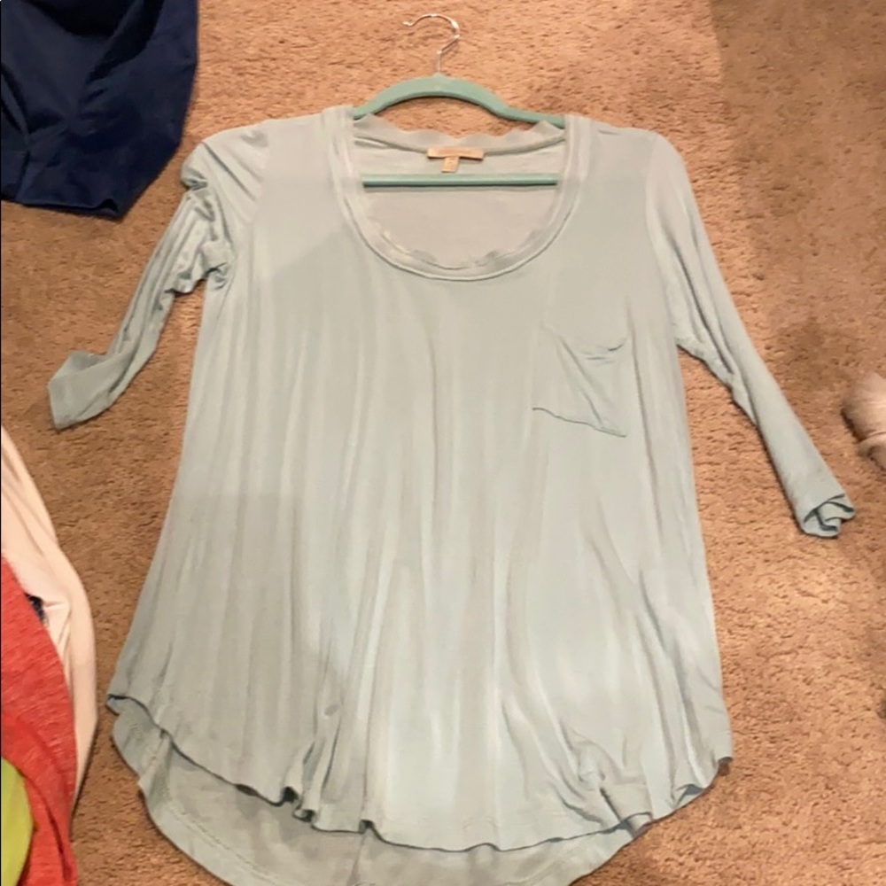 Flowy anthro top!